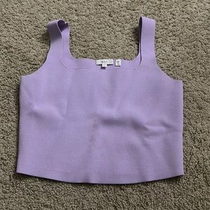 A.L.C lavender crop top